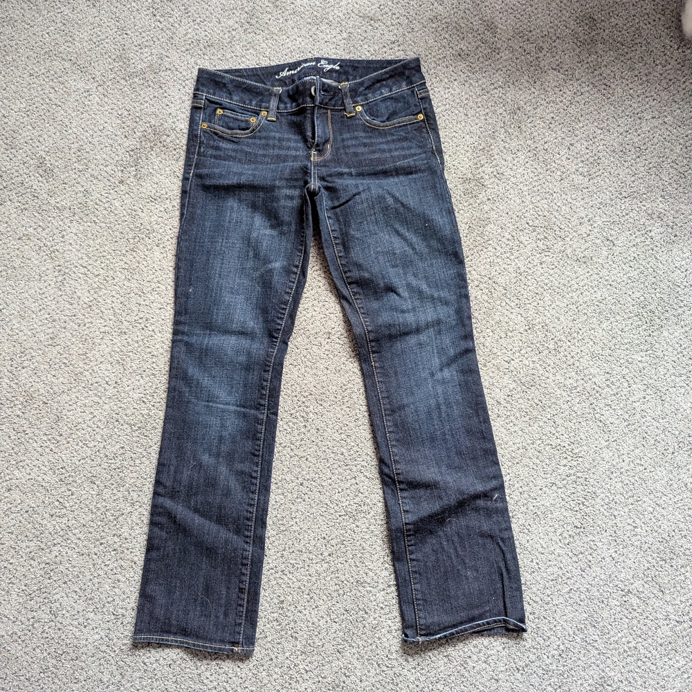 American Eagle Dark Blue Jeans